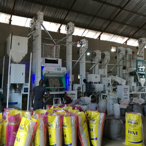 Trieur de couleur de riz de la chute CCD 2 au Nigéria